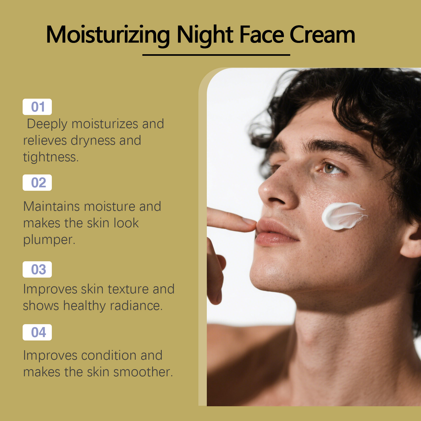 Man Face Cream Looking Young B - Night Cream ulasan dan harga