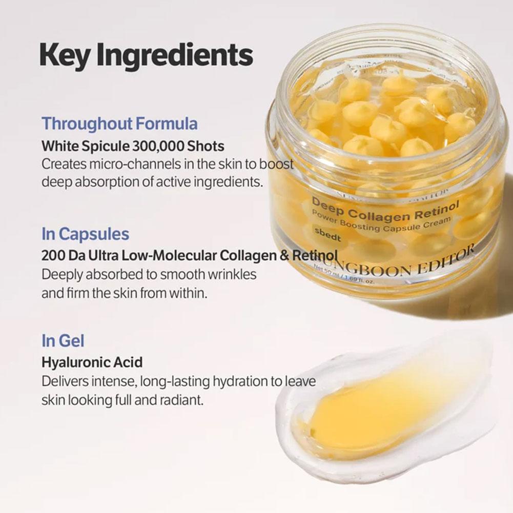 sbedt - Deep Collagen Retinol  - Retinol Cream ulasan dan harga