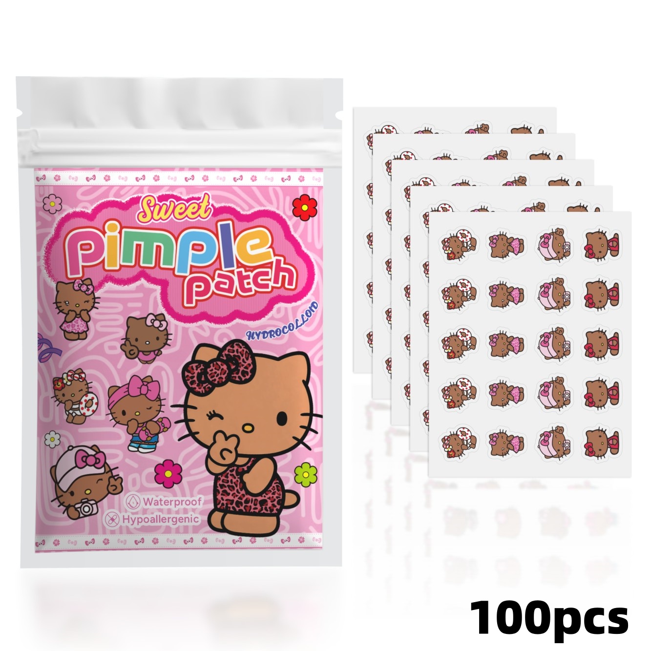 100PCS hello kitty Acne patche - Face Moisturizer ulasan dan harga