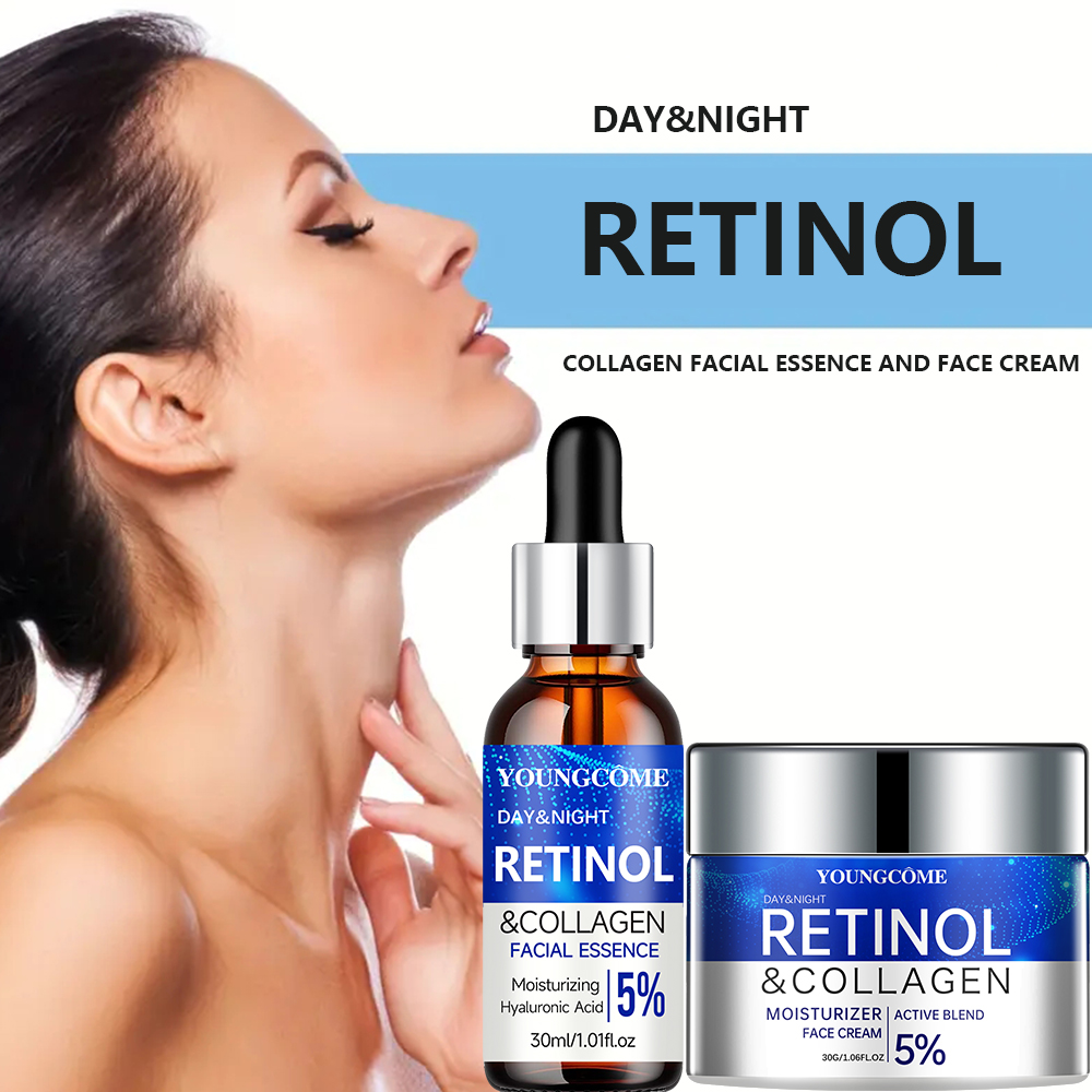 Retinol Cream Serum Combo Set  - Retinol Cream ulasan dan harga