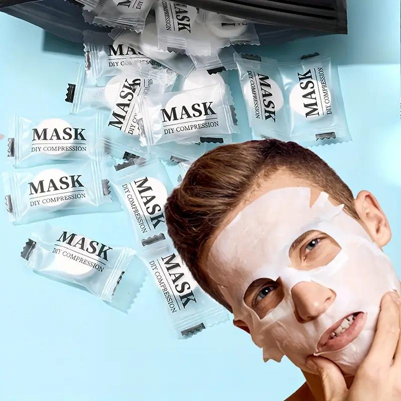 **100PCS Disposable Compressed - Face Mask Skincare ulasan dan harga
