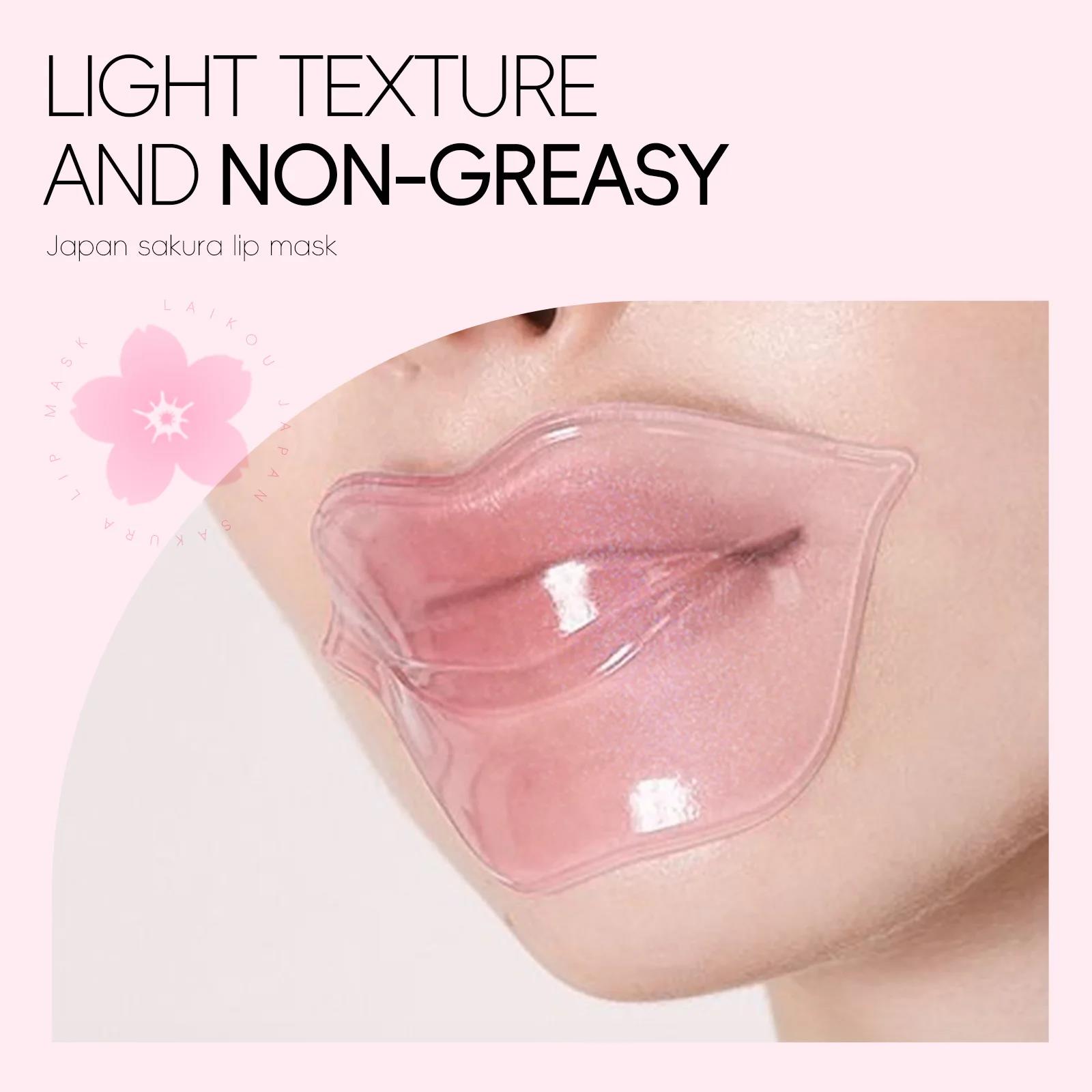 Japan Sakura Collagen Lip Mask - Night Cream ulasan dan harga