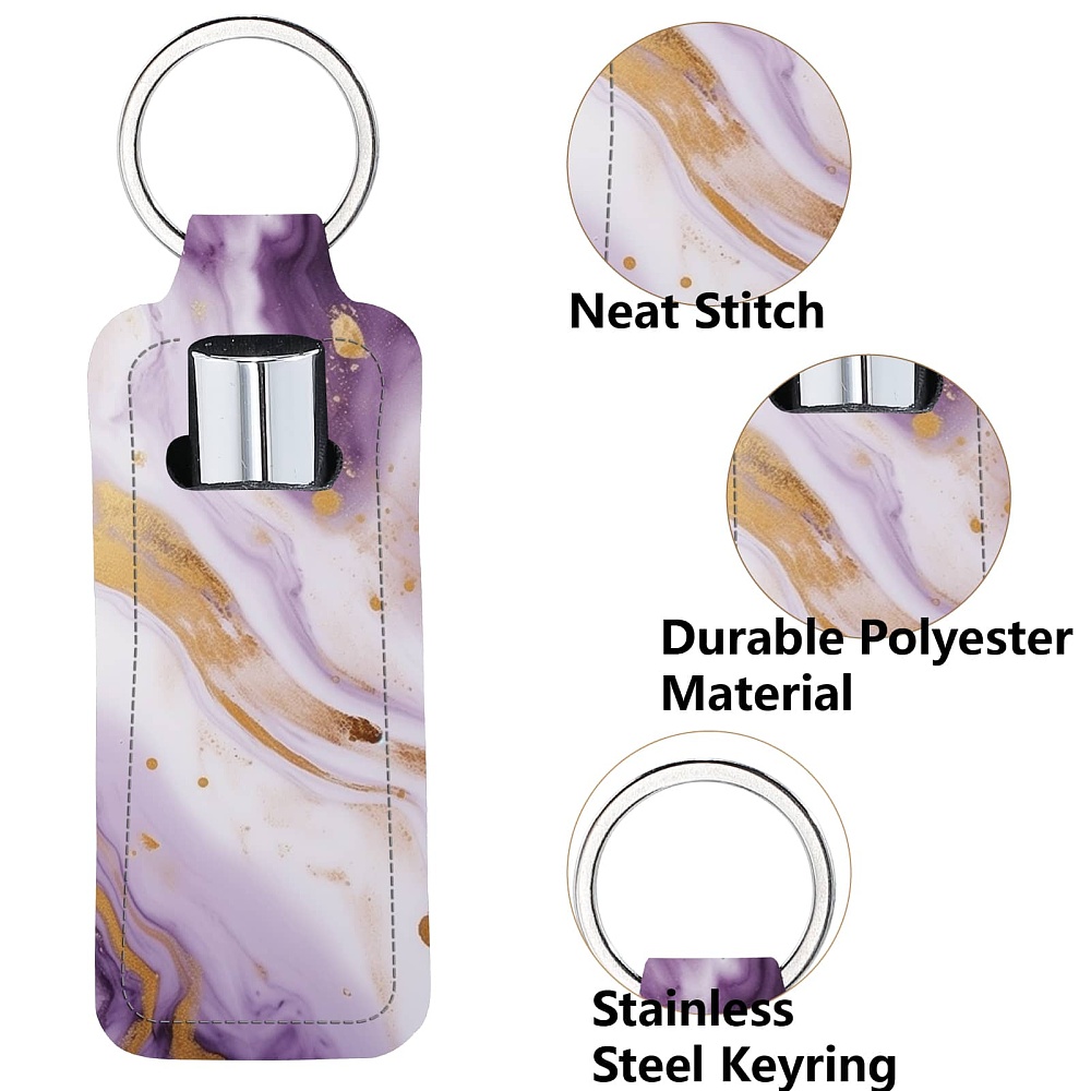 Chapstick Holder Keychain Marb - Lip Balm ulasan dan harga