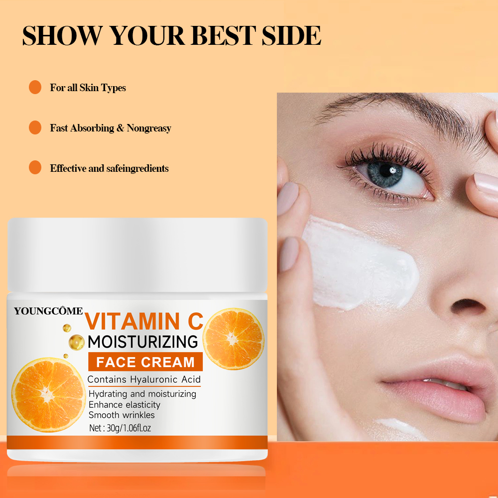 Vitamin C Moisturising Cream R - Vitamin C Serum ulasan dan harga