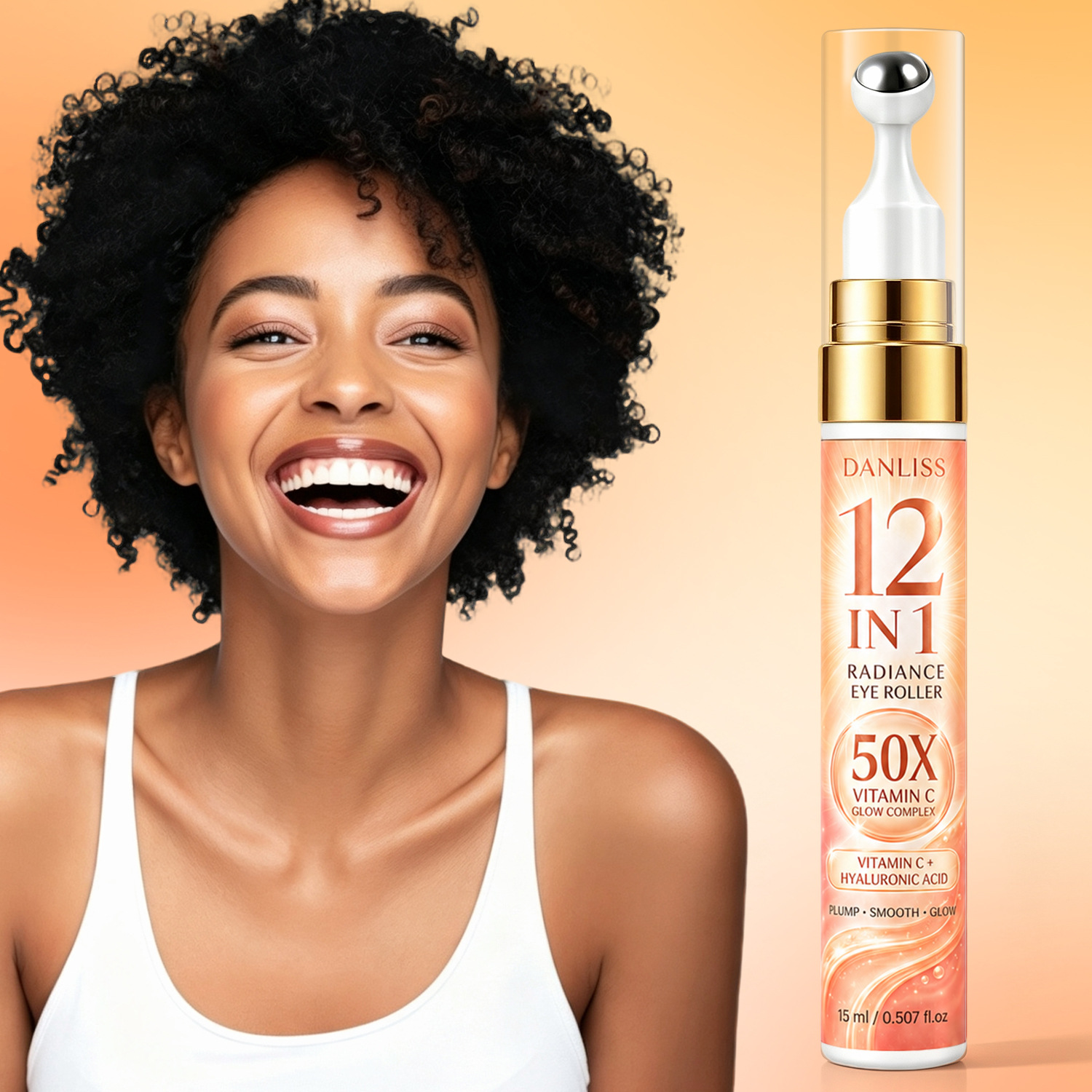 12 in 1 Radiance Eye Roller Se - Vitamin C Serum ulasan dan harga