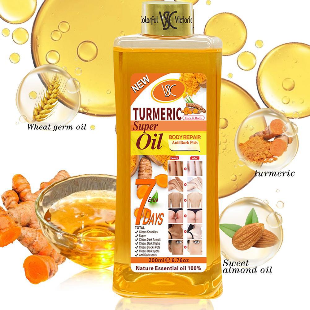 Body massage oil Turmeric Esse - Vitamin C Serum ulasan dan harga