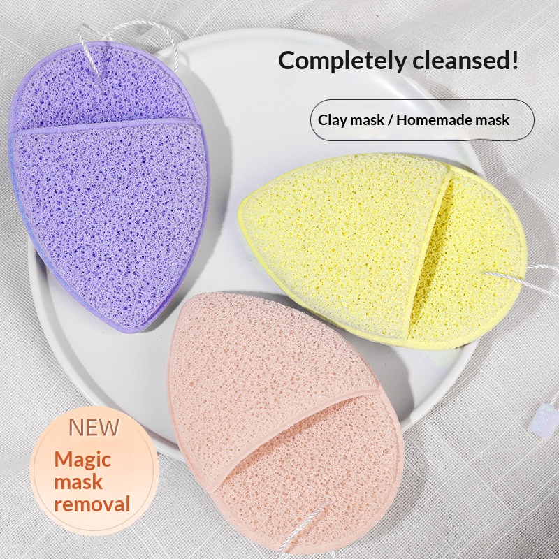 Glove Type Facial Sponge Puff  - Cleanser Face ulasan dan harga