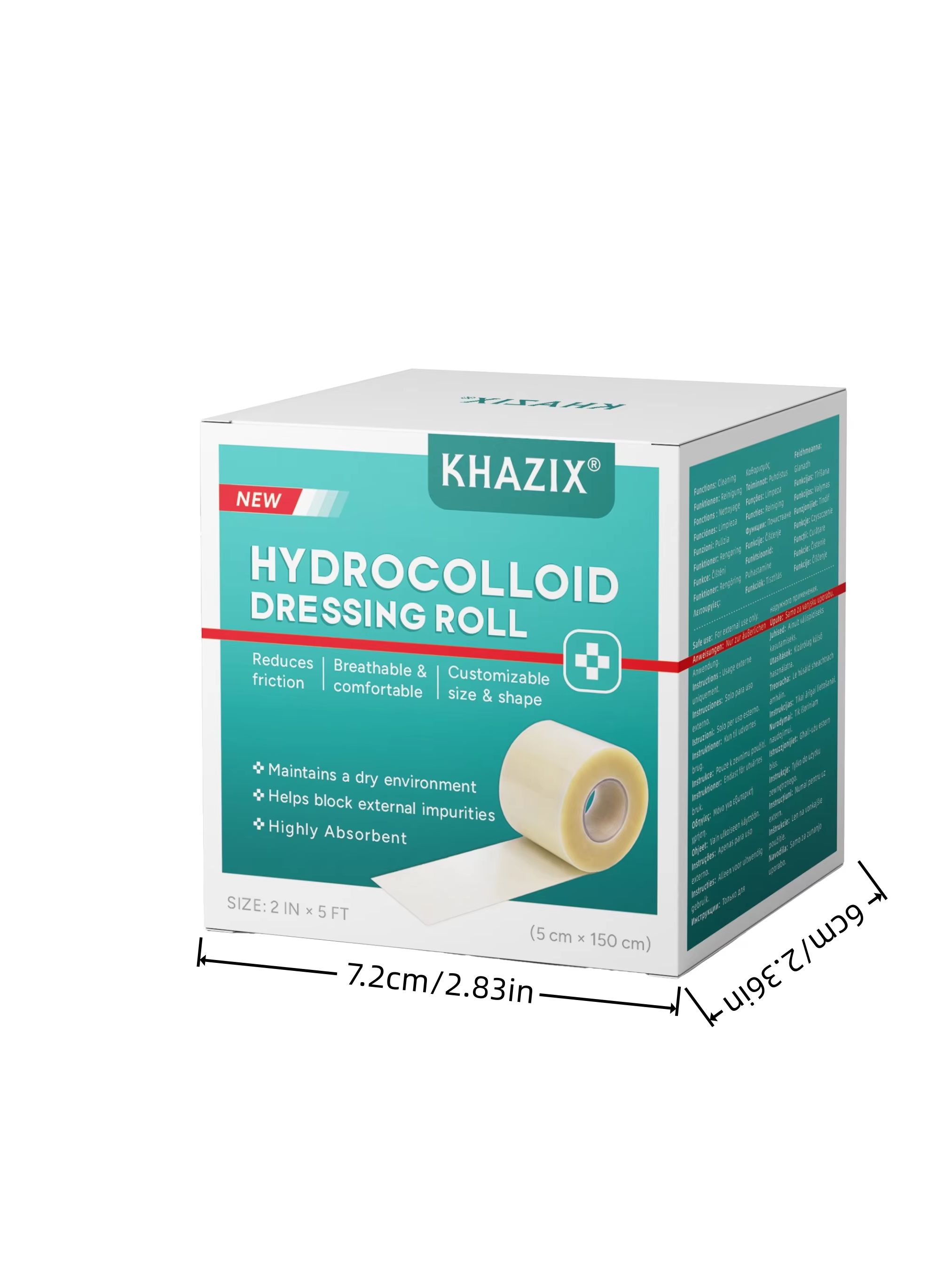 Hydrocolloid Pimple Patch Roll - Skincare China ulasan dan harga