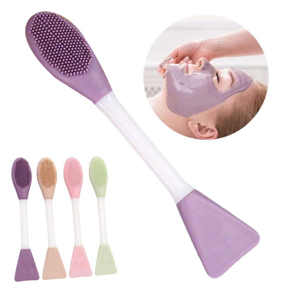 Double Head Silicone Facial Ma - Cleanser Face ulasan dan harga