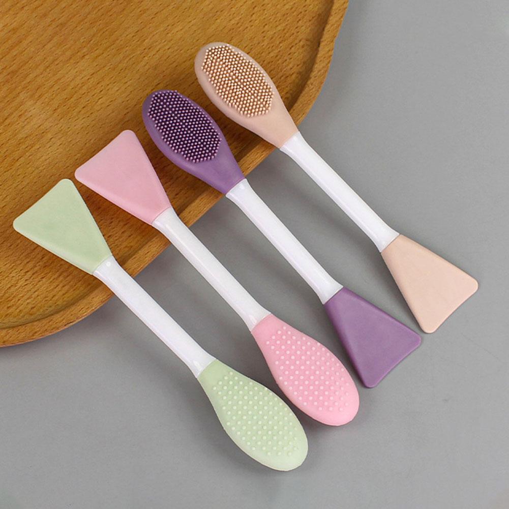 Double Head Silicone Facial Ma - Cleanser Face ulasan dan harga