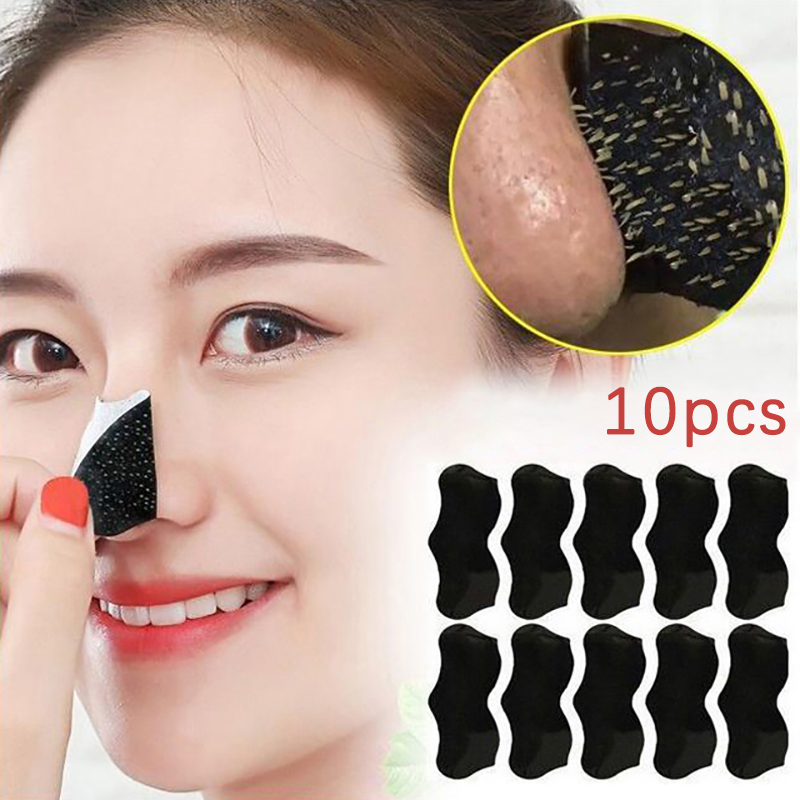 10Pcs Unisex Blackhead Remove  - Face Mask Skincare ulasan dan harga