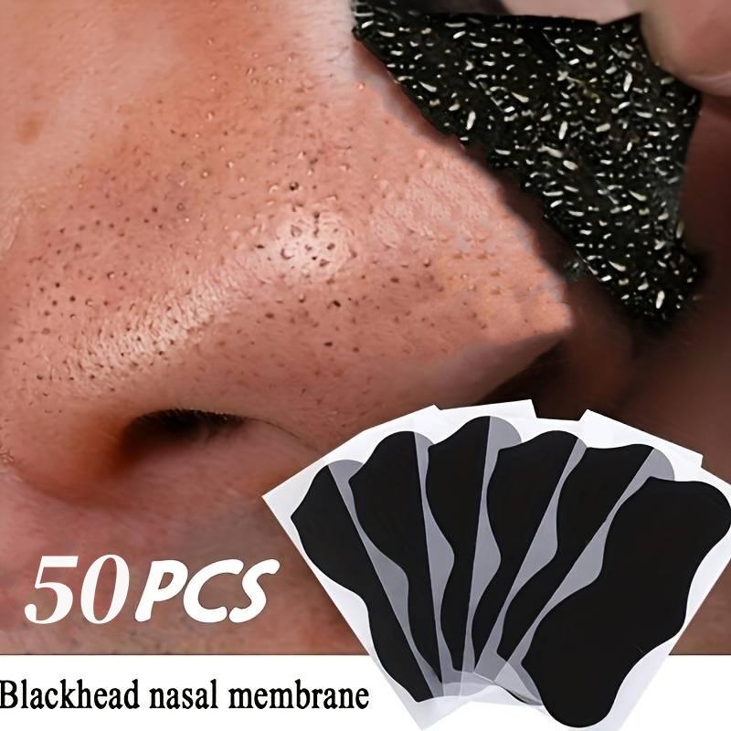 50Pcs Nose Blackhead Remover M - Face Mask Skincare ulasan dan harga