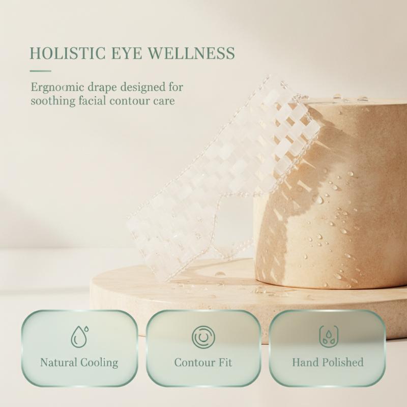 Cooling White Marble Eye Mask  - Face Mask Skincare ulasan dan harga