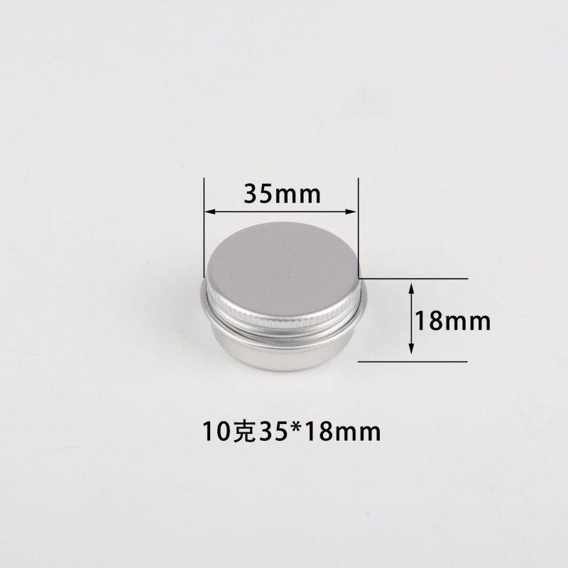 200pcs Mini 10ml Metal Round C - Lip Balm ulasan dan harga
