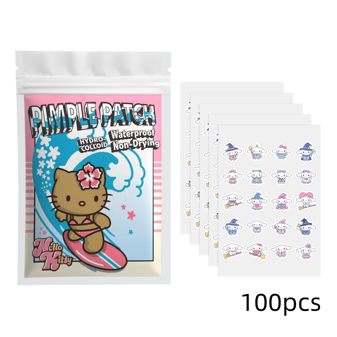 Sanrio x HelloKitty  125pcs Su - Face Oil ulasan dan harga