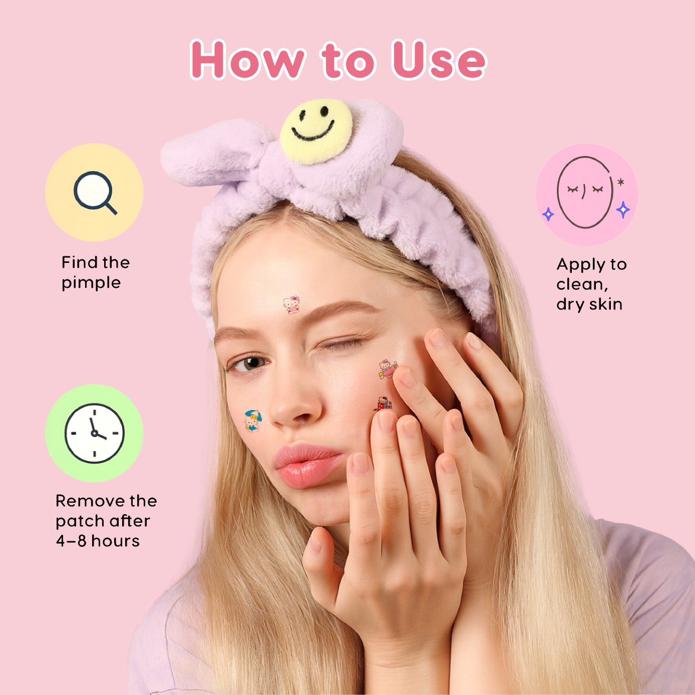 Sanrio x HelloKitty  125pcs Su - Face Oil ulasan dan harga