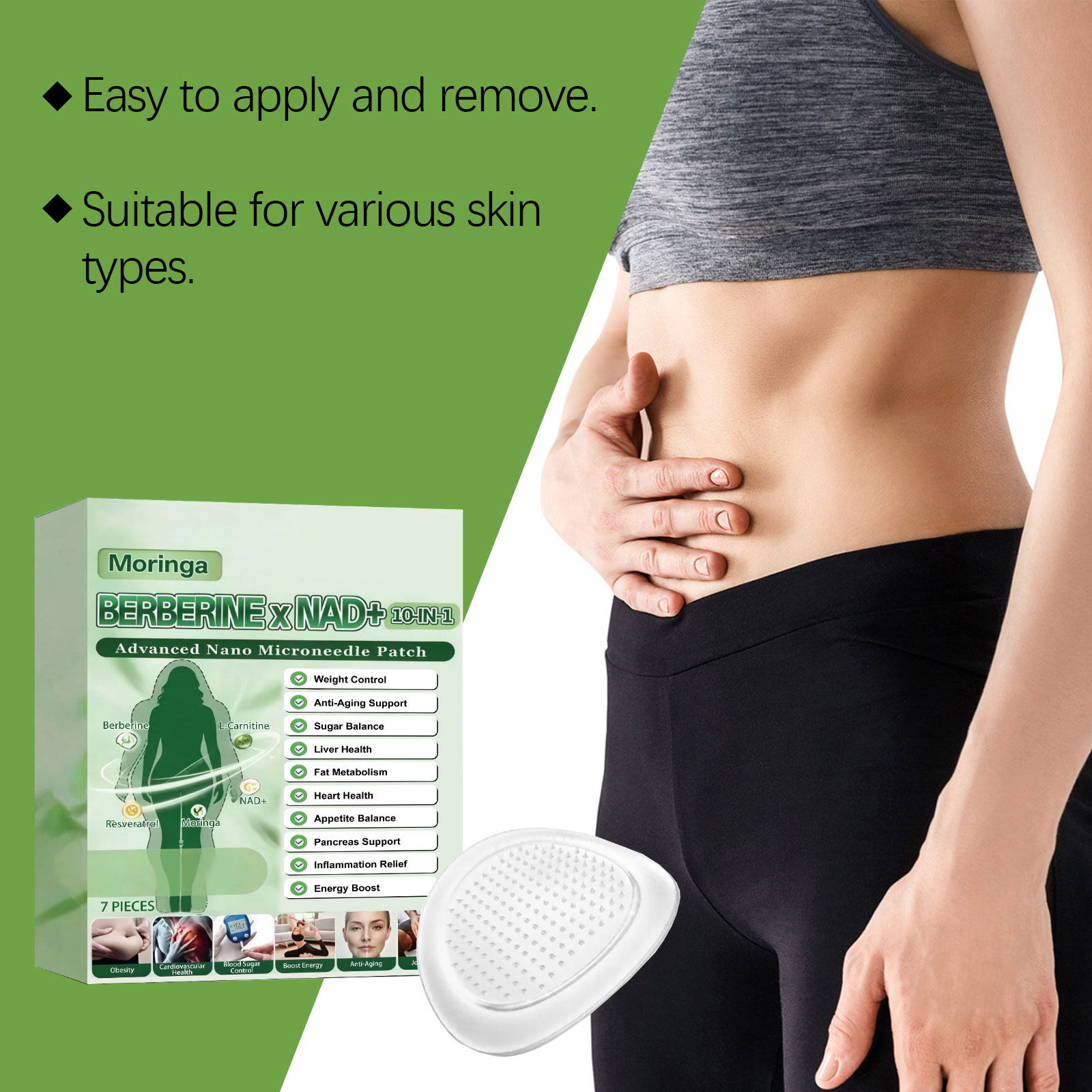 10 In 1 Overnight Microneedle  - Skincare China ulasan dan harga