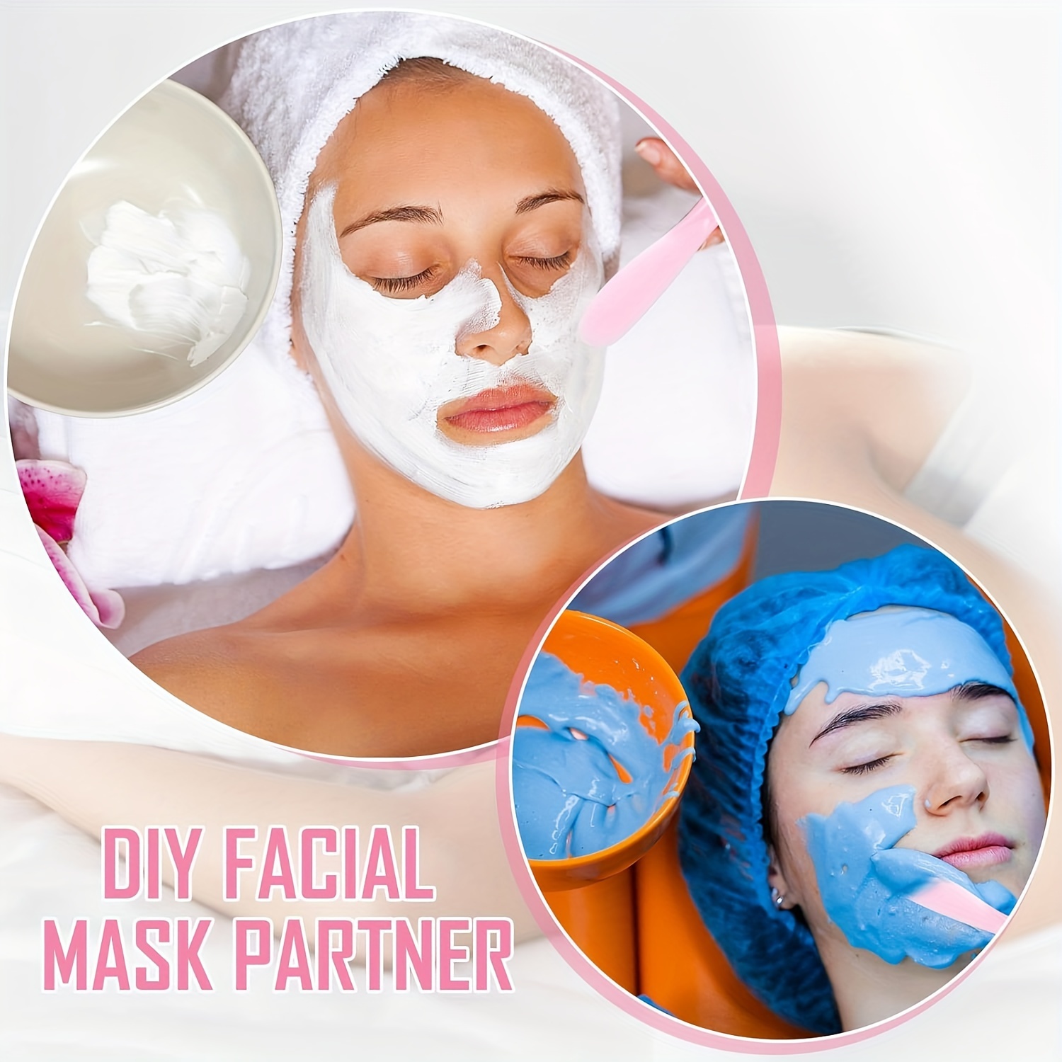 20PCS Plastic Long Facial Mask - Face Mask Skincare ulasan dan harga